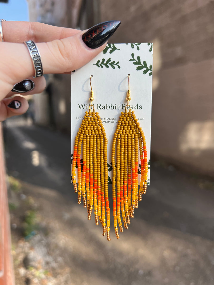 Durian Fringe Earrings – Hi Ho Silver