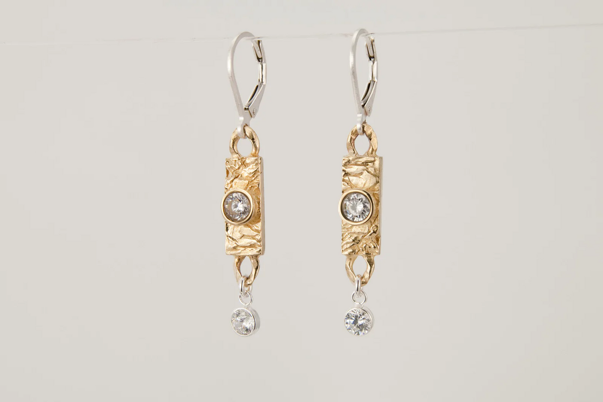 Raise the Bar Earring | Bronze Or Silver – Hi Ho Silver