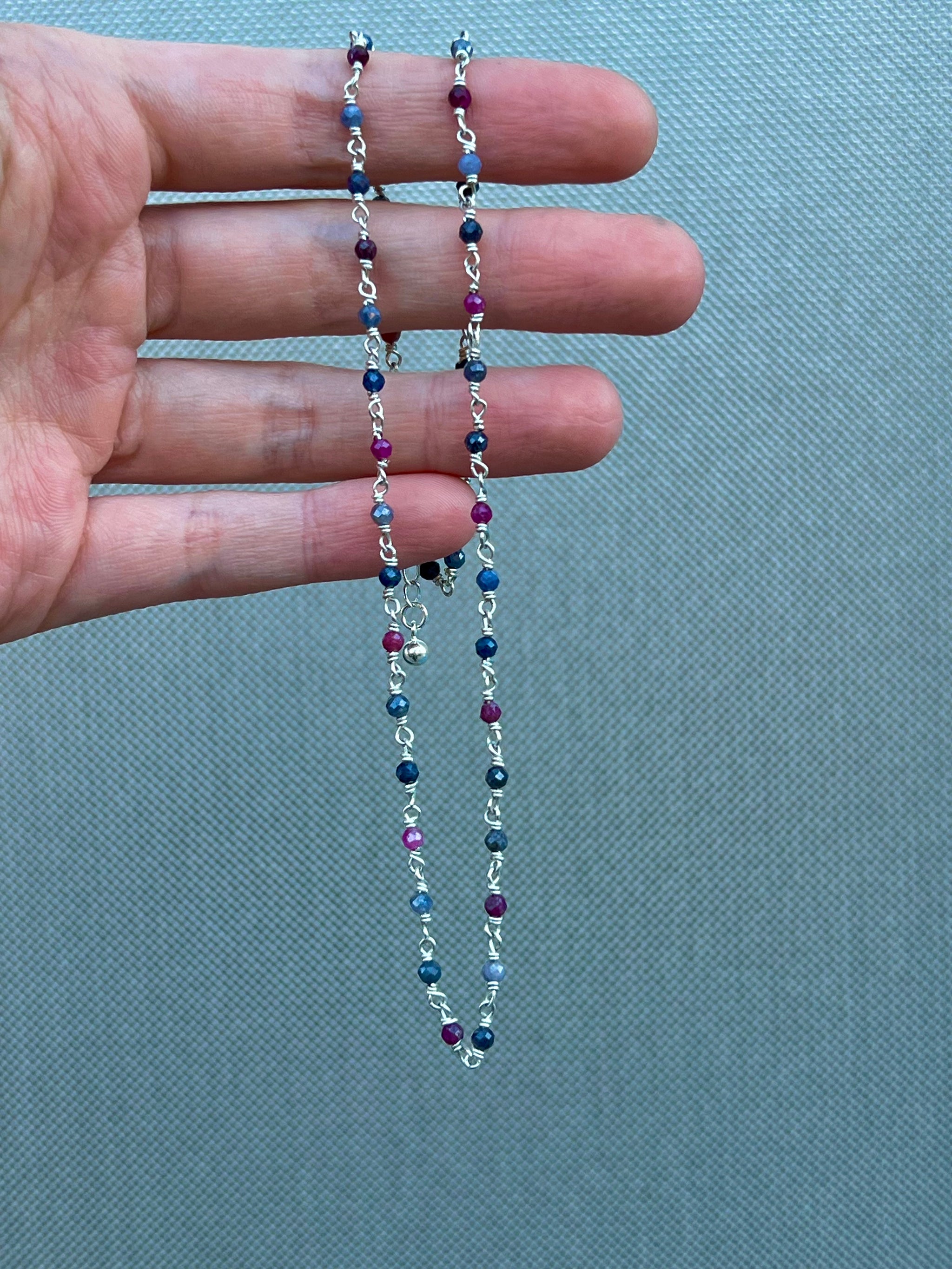 sapphire necklace – Hi Ho Silver